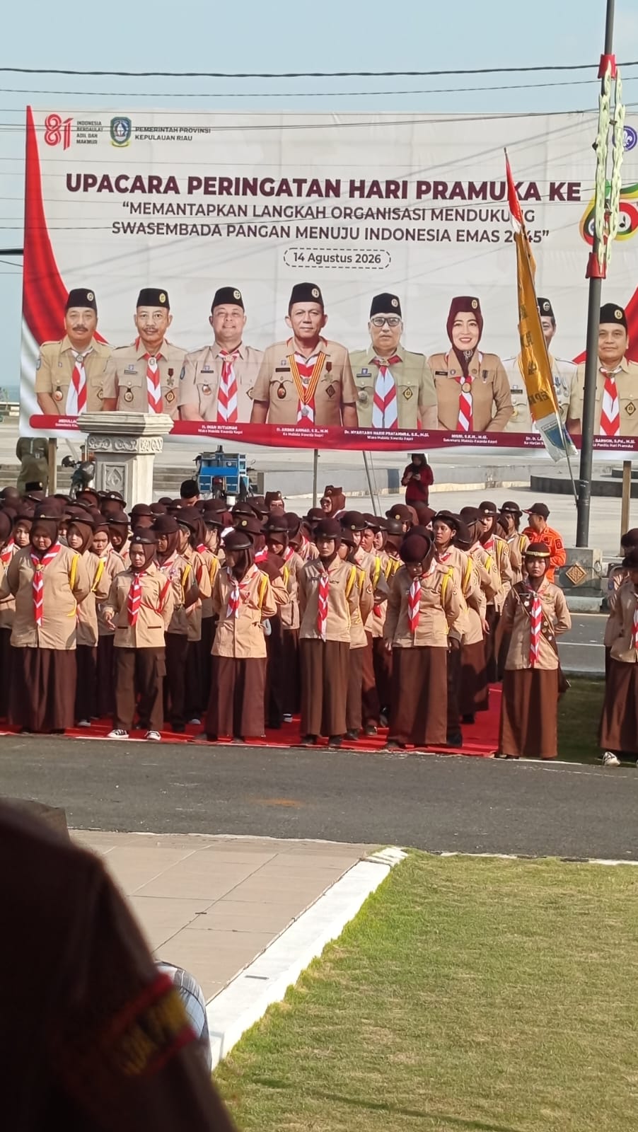 Hari Pramuka ke-65: Memantapkan Langkah Organisasi Mendukung Swasembada Pangan Menuju Indonesia Emas 2045
