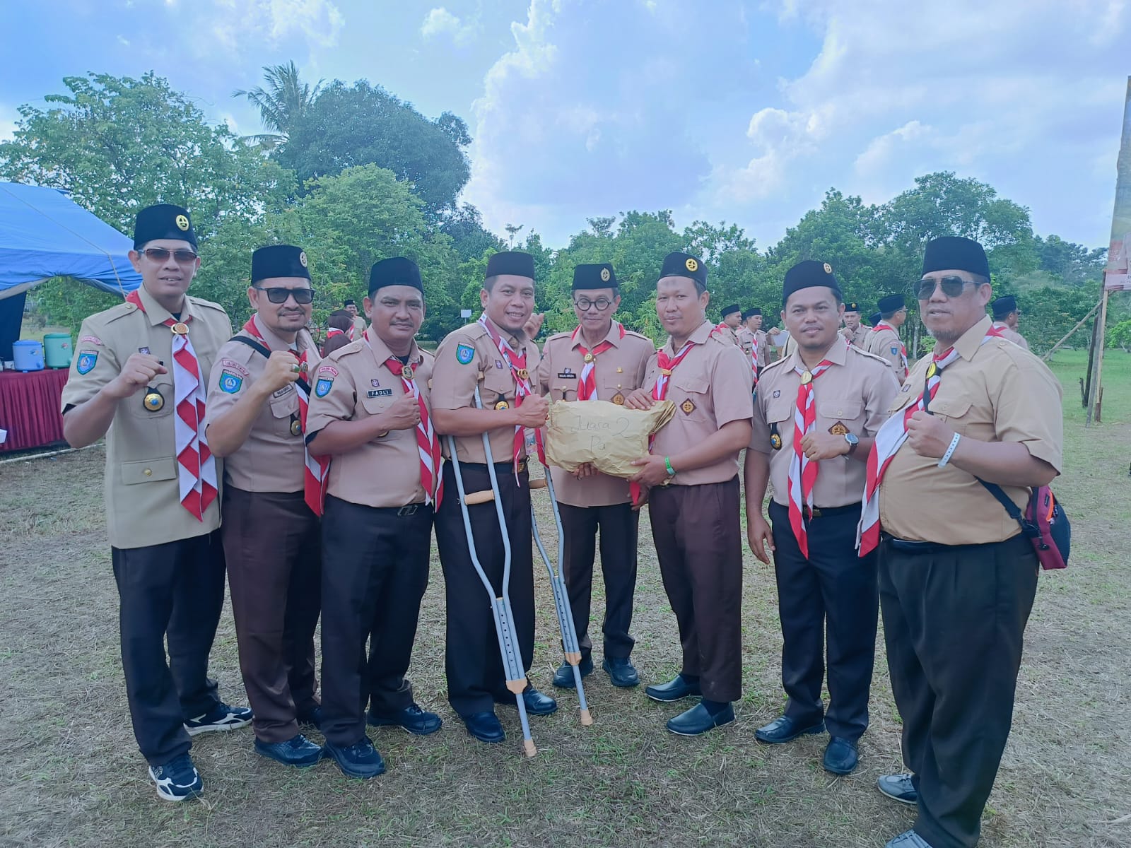 Kepala SD Negeri 010 Bukit Bestari Ikut Ambil Bagian dalam Perkemahan Orientasi Mabigus Pramuka 2026