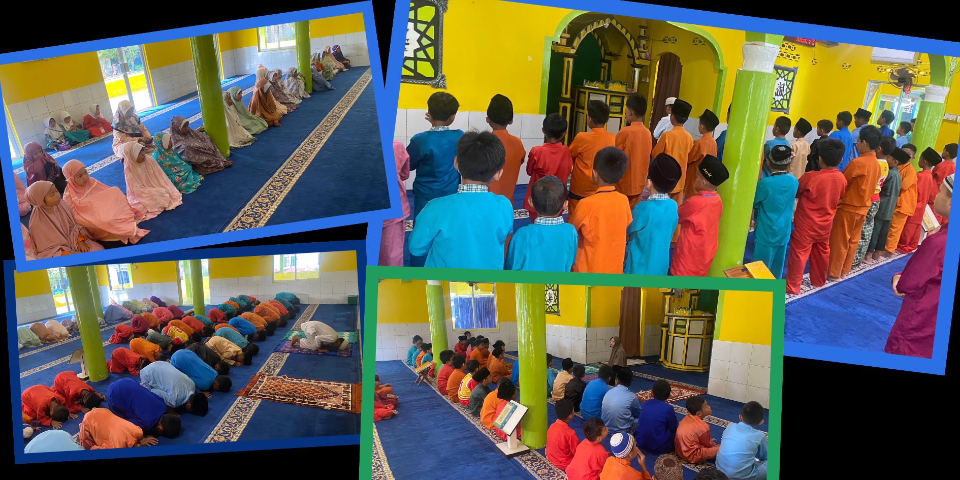 Biasakan Ibadah Sejak Dini, Siswa SD Negeri 010 Bukit Bestari Laksanakan Sholat Dhuha Bersama
