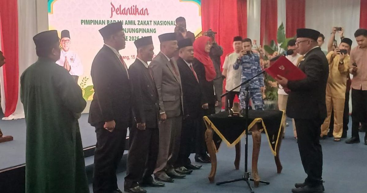 ​Pimpinan BAZNAS Kota Tanjungpinang Periode 2026–2031 Resmi Dilantik, Wali Kota Dorong Digitalisasi dan Penguatan Kepercayaan Publik
