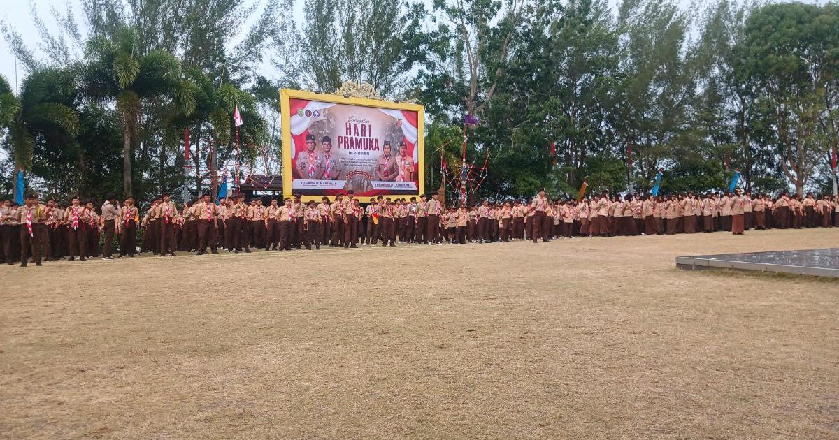Wali Kota Tanjungpinang Pimpin Upacara Hari Pramuka ke-65, Tekankan Peran Pemuda Menuju Indonesia Emas 2045